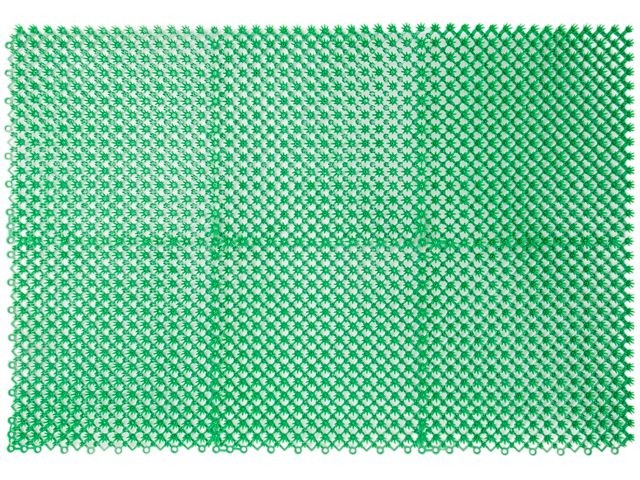 Коврик придверный, 43х64 см, "Травка", зелёный, PERFECTO LINEA (22-436401)