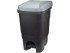Контейнер для мусора 60л с педалью (синяя крышка) (М2398) (IDEA)
